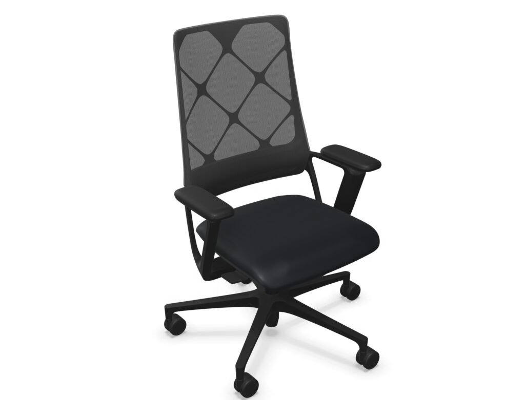 Ergonomischer Bürostuhl mit Netzrückenlehne
